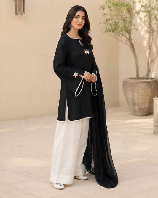 Nisha I – 3 Piece Embroidery Lawn Suit