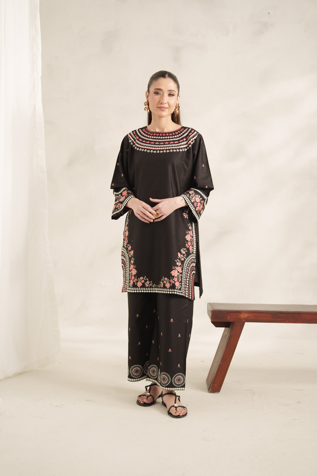 Black Miraj-2 piece