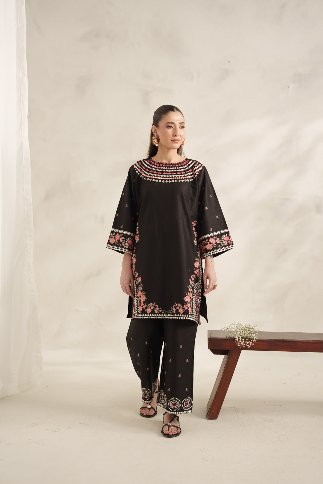 Black Miraj-2 piece