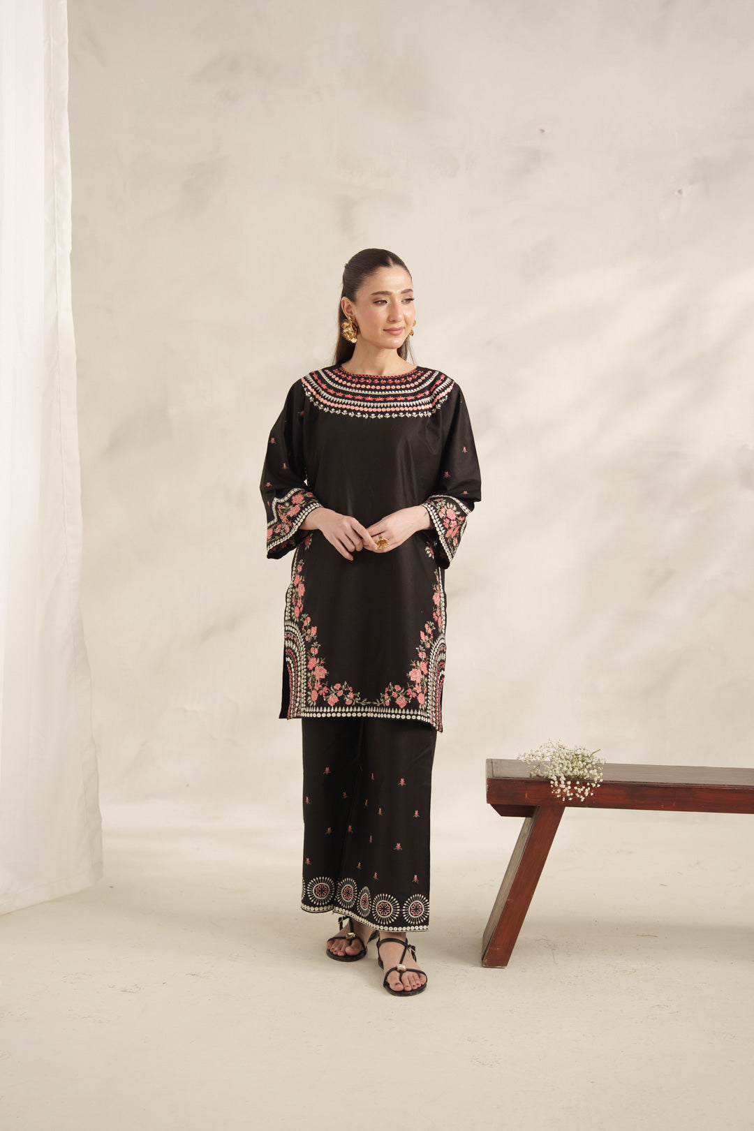Black Miraj-2 piece