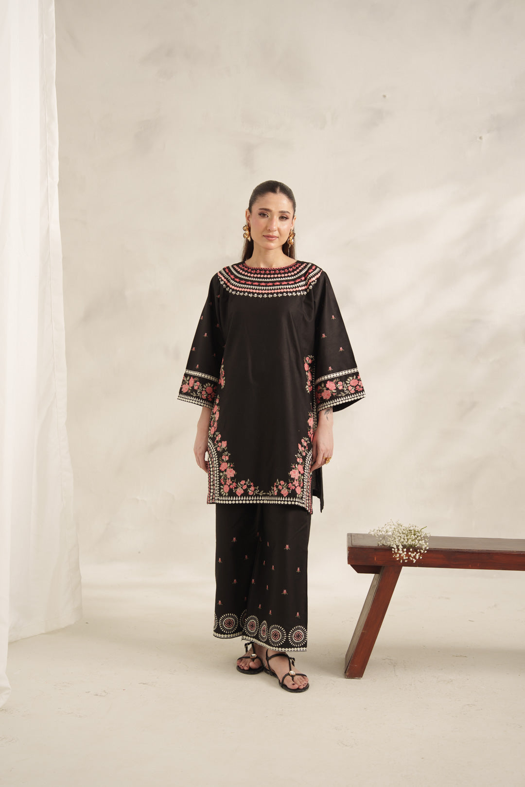 Black Miraj-2 piece