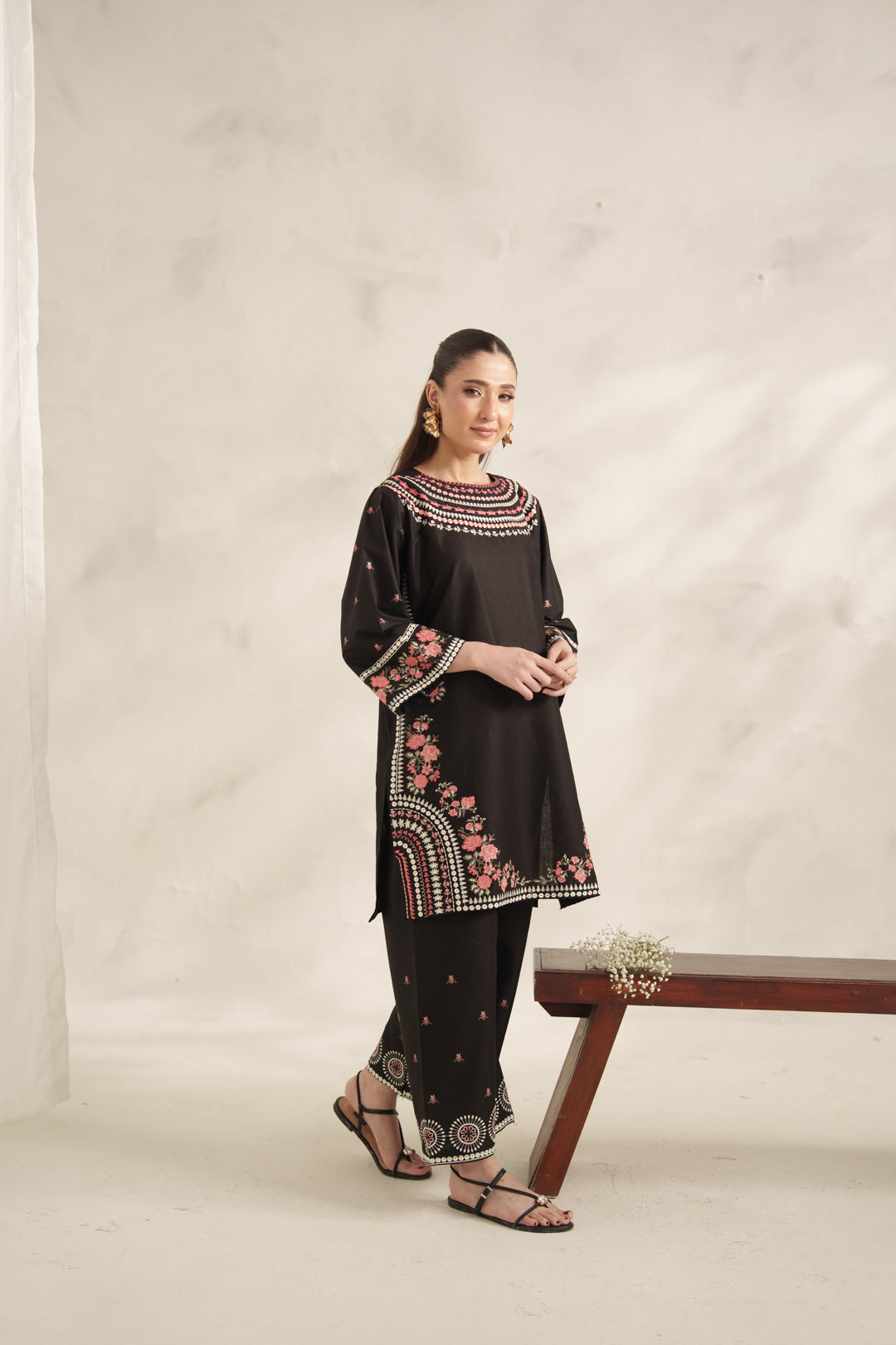 Black Miraj-2 piece