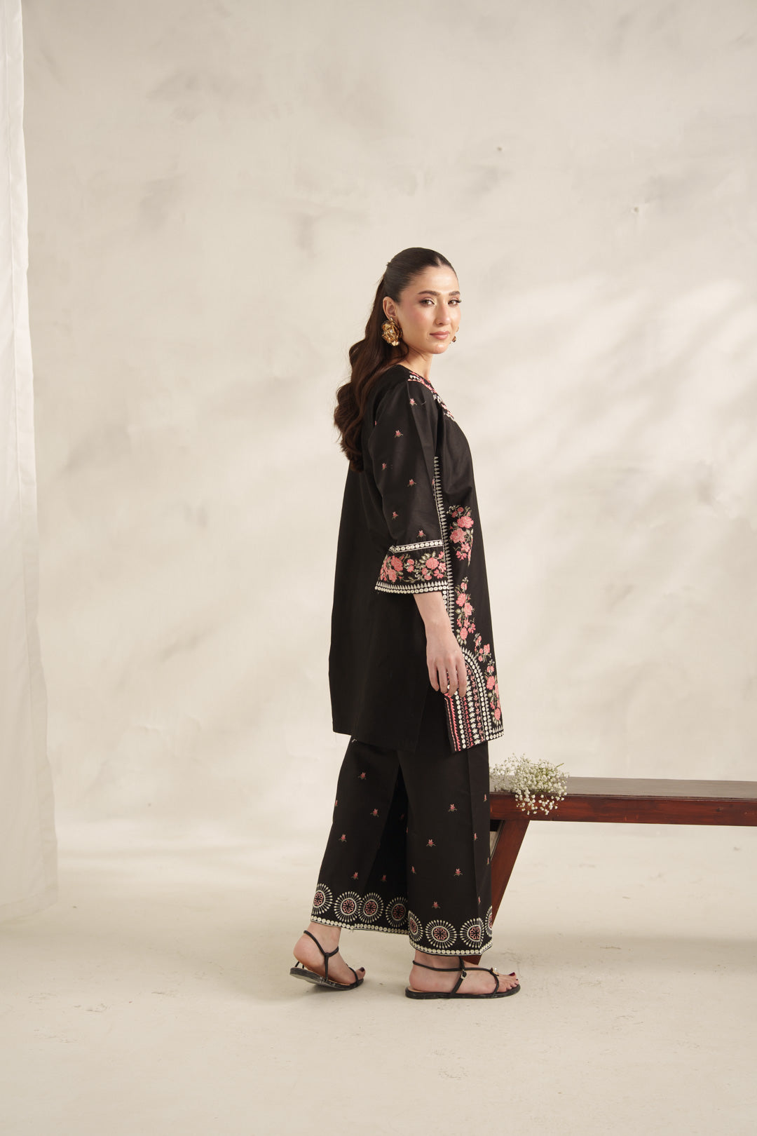 Black Miraj-2 piece