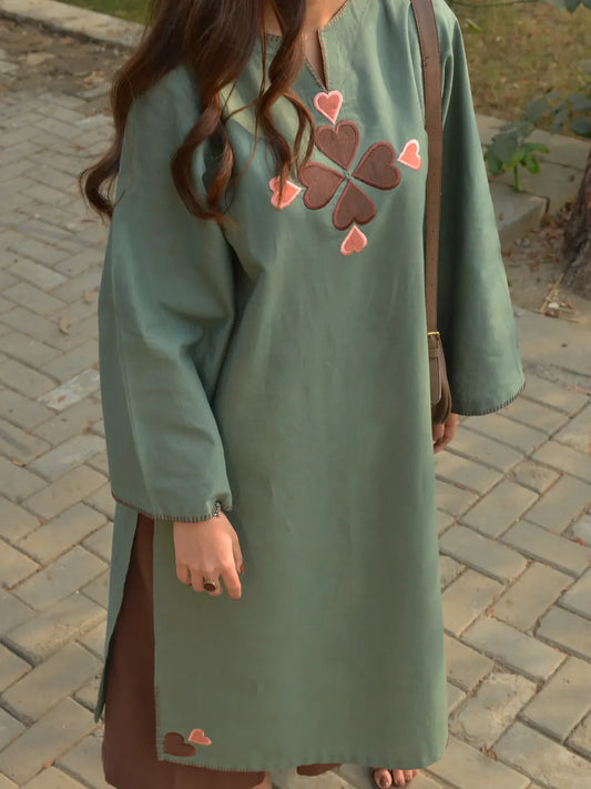 Afroz-Embroidered Cotton Lawn 2-Piece Suit
